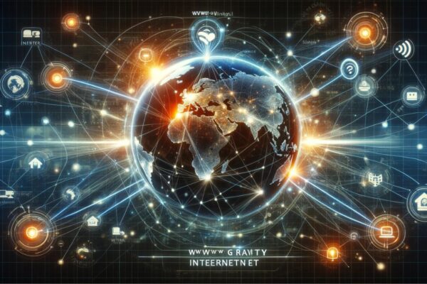 Illustration of the concept of www GravityInternetNet with global connectivity. Illustration of the concept of www GravityInternetNet with global connectivity.