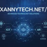 XannyTech.net/ homepage showcasing innovative technology solutions