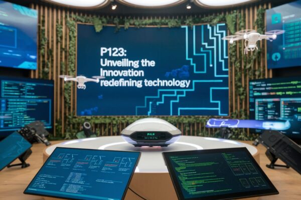 Close-up of the Pi123 showcasing its sleek design and innovative capabilities.