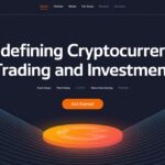 A futuristic trading interface with Crypto30x.com branding, showing cryptocurrency charts, digital wallets, and analytics tools.