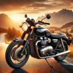 The Triumph Bullet photo stands as a symbol of motorcycle engineering excellence and timeless design.