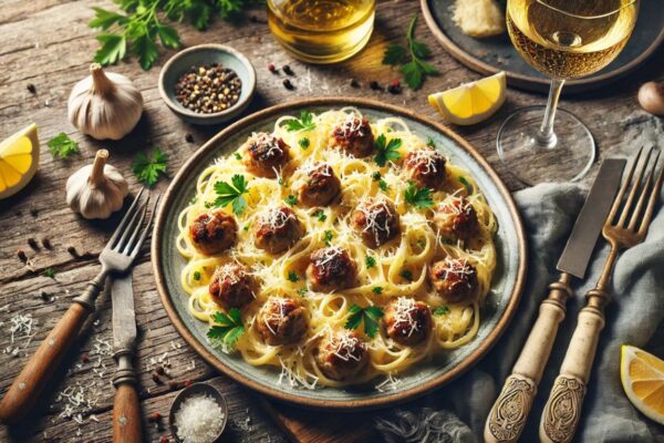 How to Make 25-Ingredient Meatball Carbonara