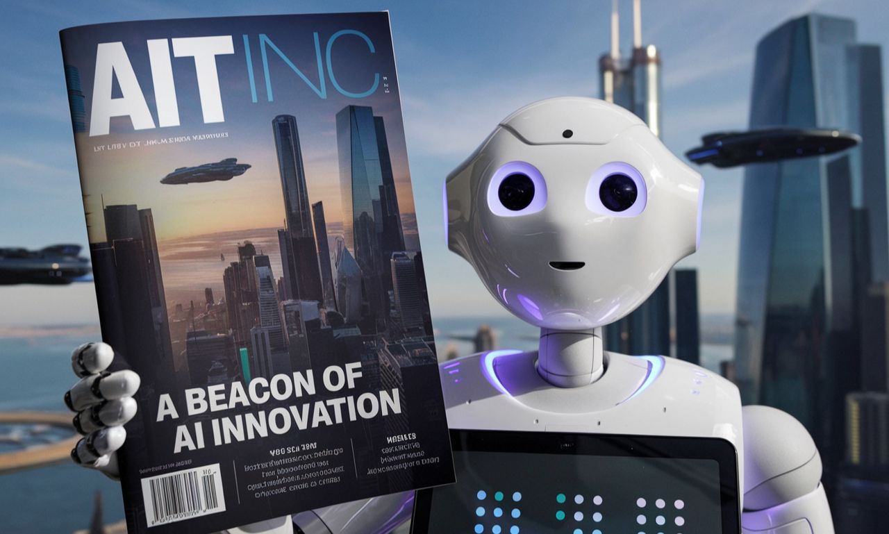 Lit AI Inc Magazine showcasing artificial intelligence innovations and trends.